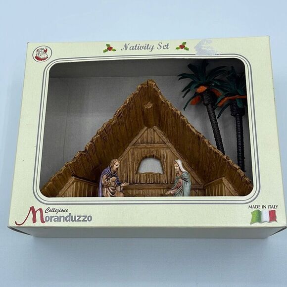 Vintage Nativity scene by Moranduzzi. Made in Italy. - Picture 1 of 16
